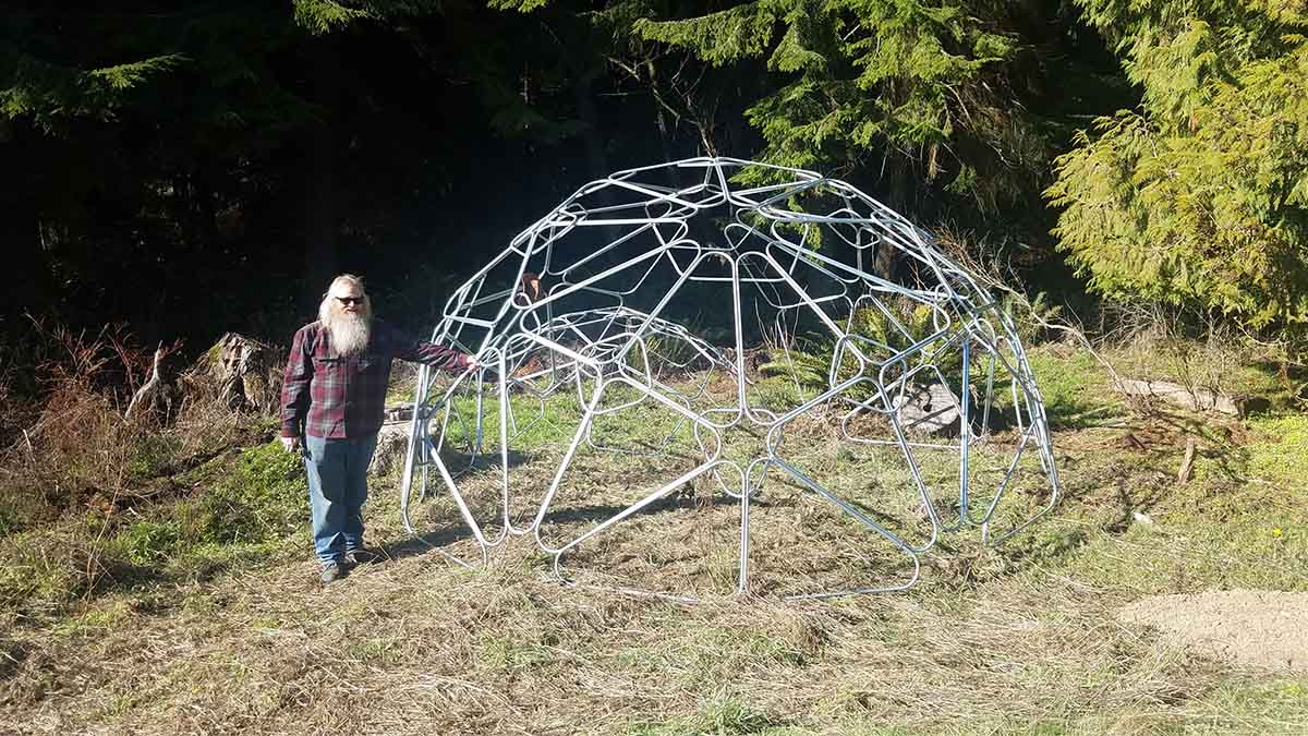 Garrith's geodesic dome