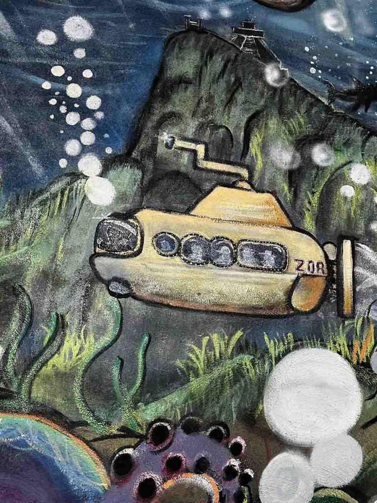 Fish, submarine